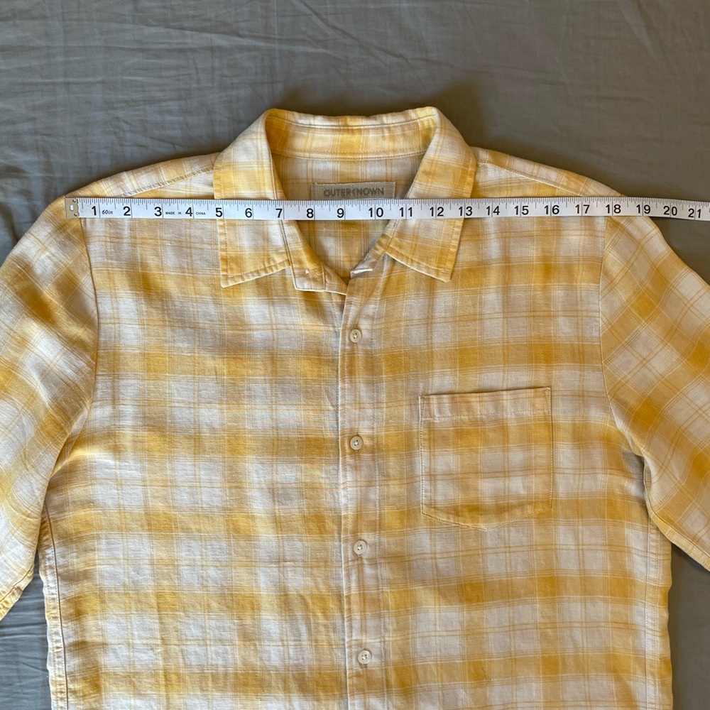 Outerknown Highline Shirt, Cotton/Linen Blend - Picture 9 of 10